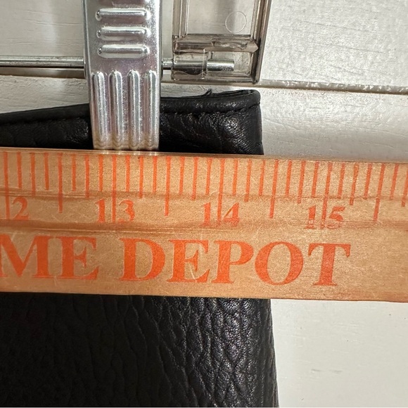 ENA PELLY 6 Classic black woman pebbled leather mini skirt runway luxury grease - Picture 6 of 9